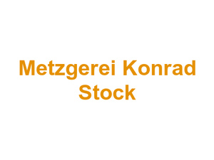 Metzgerei Konrad Stock Logo