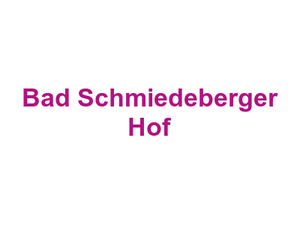 Bad Schmiedeberger Hof Logo