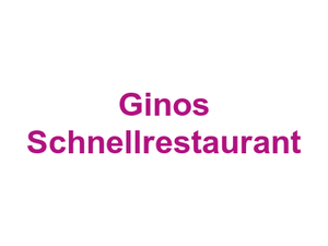 Ginos Schnellrestaurant Logo