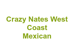 Crazy Nate's West Coast Mexican Logo