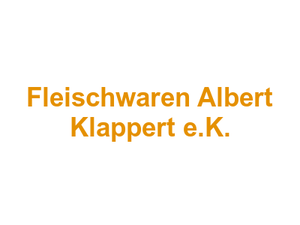 Metzgerei Klapperts Fleischwaren Albert Klappert e.K. Logo