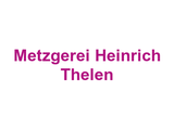 Metzgerei Heinrich Thelen Logo