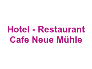 Hotel - Restaurant Cafe Neue Mühle Logo