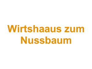 Wirtshaaus zum Nussbaum Logo