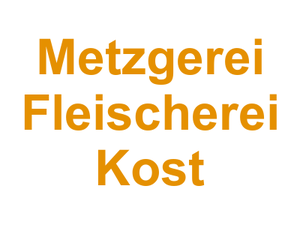 Metzgerei Fleischerei Kost Logo