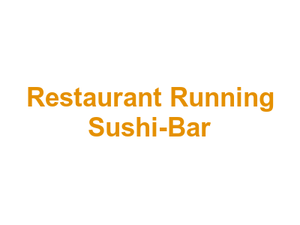 Tokyo Japanisches Restaurant Running Sushi-Bar Logo