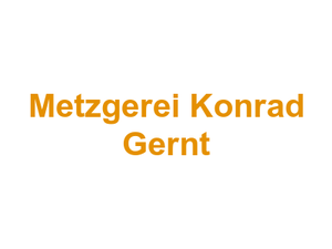 Metzgerei Konrad Gernt Logo