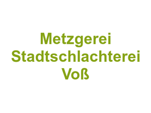 Metzgerei Stadtschlachterei Voß Logo