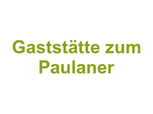 Gaststätte zum Paulaner Logo