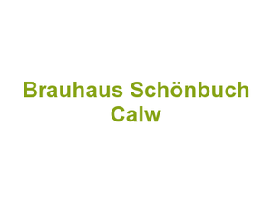 Brauhaus Schönbuch Calw Logo