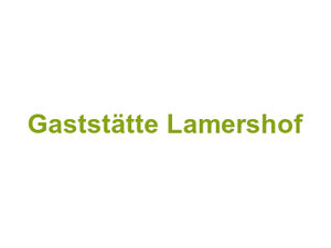 Gaststätte Lamershof Logo