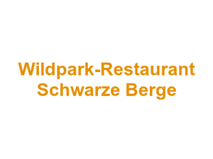 Wildpark-Restaurant Schwarze Berge Logo