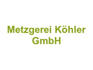 Metzgerei Köhler GmbH Logo