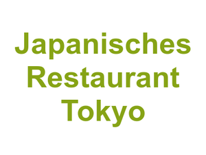 Japanisches Restaurant Tokyo Logo