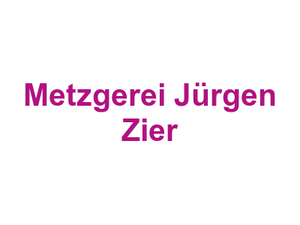 Metzgerei Jürgen Zier Logo