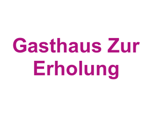Gasthaus Zur Erholung Logo