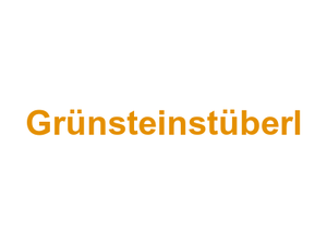 Grünsteinstüberl Logo