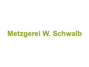 Metzgerei W. Schwalb Logo