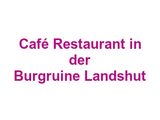 Café Restaurant in der Burgruine Landshut Logo