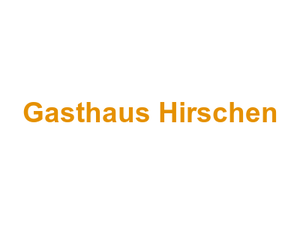 Gasthaus Hirschen Logo
