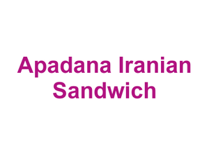 Apadana Iranian Sandwich Logo
