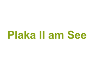 Plaka II am See Logo