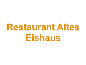 Restaurant Altes Eishaus Logo