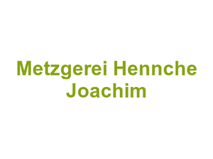 Metzgerei Hennche Joachim Logo
