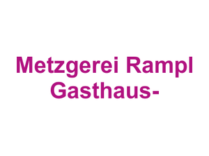 Metzgerei Rampl Gasthaus- Logo