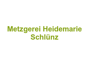Metzgerei Heidemarie Schlünz Logo