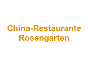 China-Restaurante Rosengarten Logo