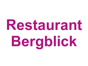 Restaurant "Bergblick" Logo