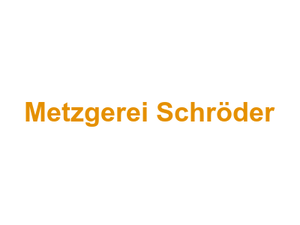 Metzgerei Schröder Logo