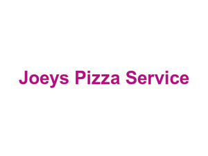 Joey's Pizza Service Logo