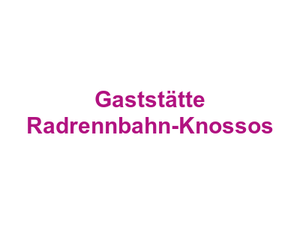 Gaststätte Radrennbahn-Knossos Logo