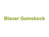 Blauer Gamsbock Logo