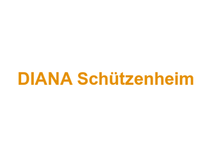 DIANA Schützenheim Logo