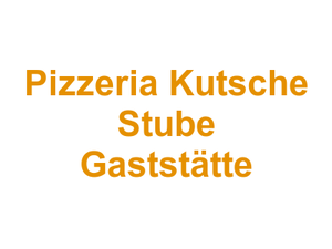 Pizzeria Kutsche Stube Gaststätte Logo