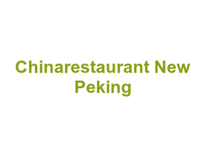 Chinarestaurant New Peking Logo