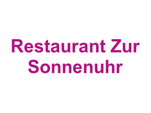 Restaurant Zur Sonnenuhr Logo