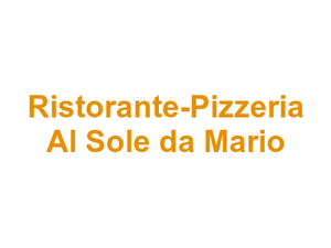 Ristorante-Pizzeria Al Sole da Mario Logo