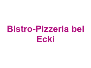 Bistro-Pizzeria bei Ecki Logo
