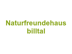 Naturfreundehaus billtal Logo