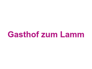 Gasthof zum Lamm Logo