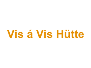 Vis á Vis Hütte Logo
