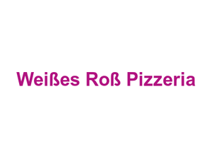 Weißes Roß Pizzeria Logo