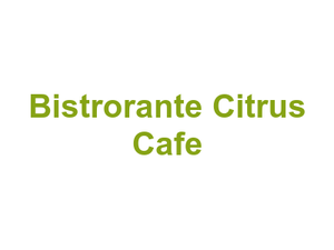 Bistrorante Citrus Cafe Logo