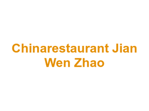 Chinarestaurant Jian Wen Zhao Logo