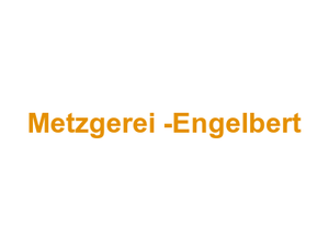 Metzgerei -Engelbert Logo