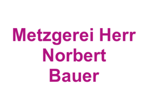 Metzgerei Herr Norbert Bauer Logo